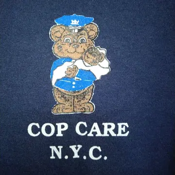 COP CARE NYC FRUIT OF THE LOOM 미국제