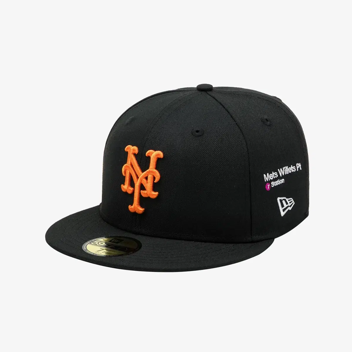 MTA 뉴욕 메츠 사이즈캡 블랙 59fifty 718