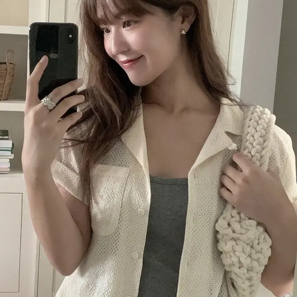 Ged 게드 레이시 하프 셔츠 LACY HALF SHIRT