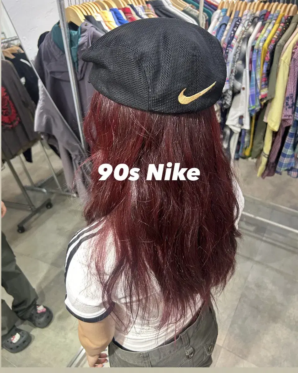 나이키 nike 90s 올드스쿨 헌팅캡 모자