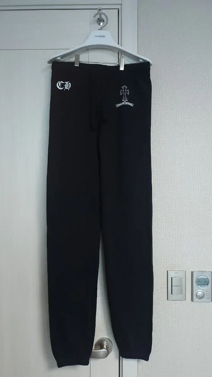 [M] Chrome Hearts Semi-Material Sweatpants Black