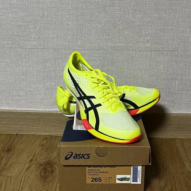 asics(육상단거리 스파이크 새상품)METASPEED SP PARIS