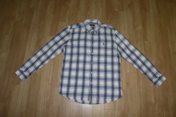 (105)Hedges/Navy Purple Check Shirt