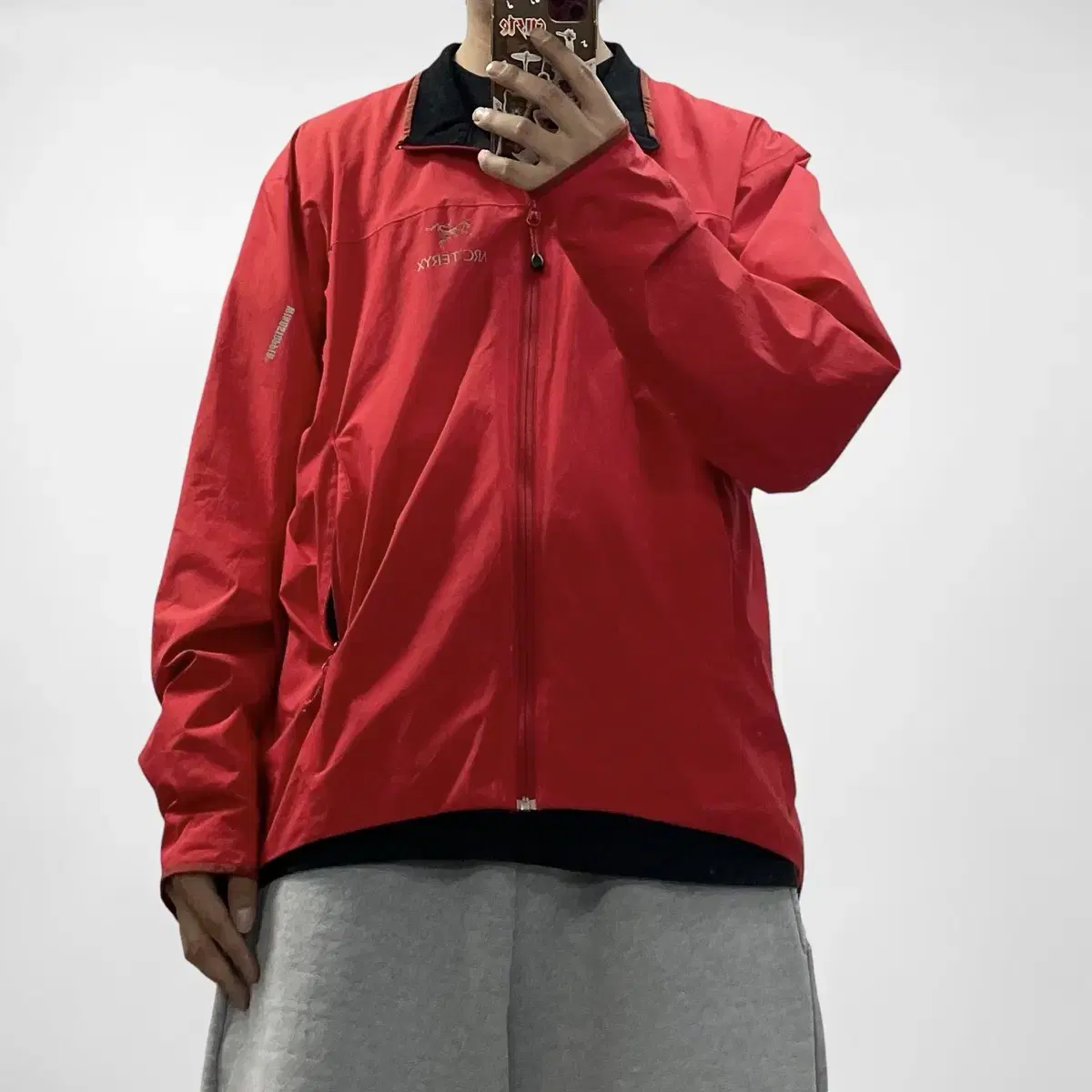 Arcturix Windstopper Solano Windbreaker Red