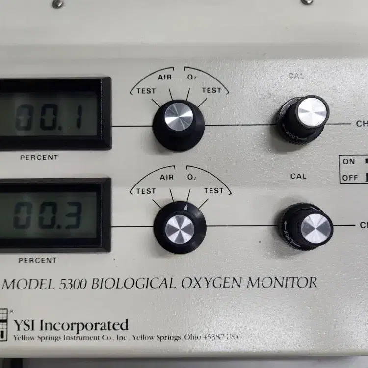 YSI Model 5300 Biological Oxygen Monitor