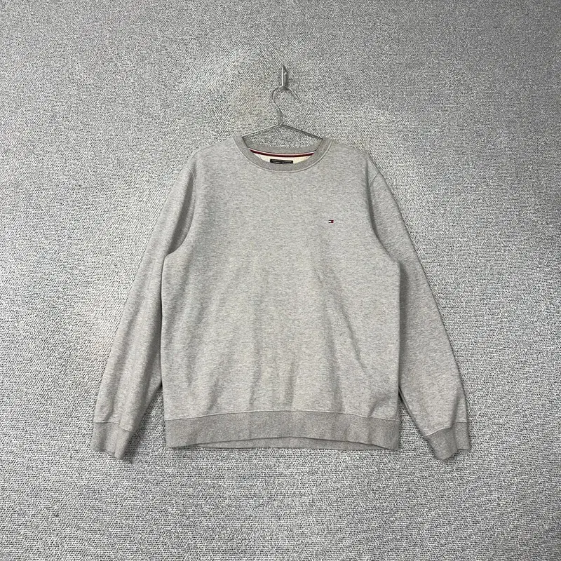 Tommy Hilfiger Logo Grey Sweater L