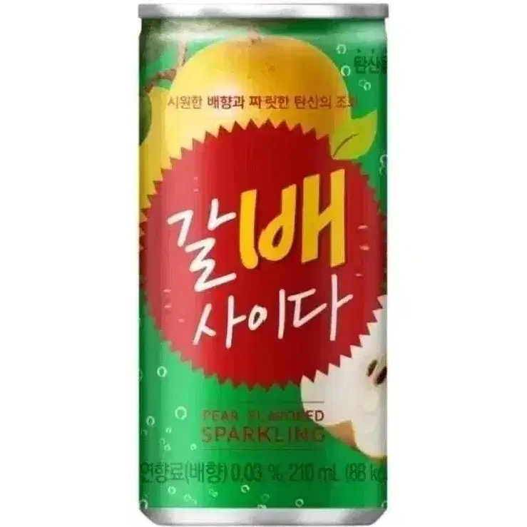 갈배사이다 210ml 30개 갈아만든배