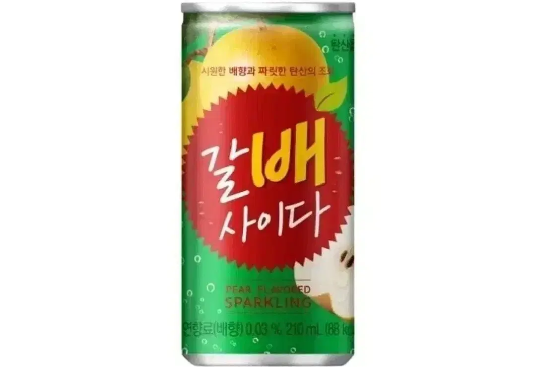 갈배사이다 210ml 30개 갈아만든배