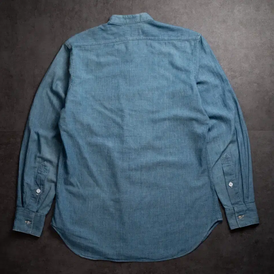 70s Polo Western Chambray Work Shirt