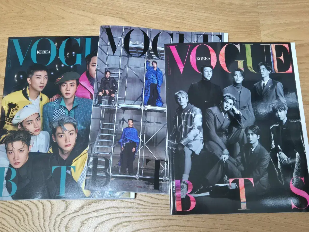 보그 VOGUE BTS 잡지 (2022.01)