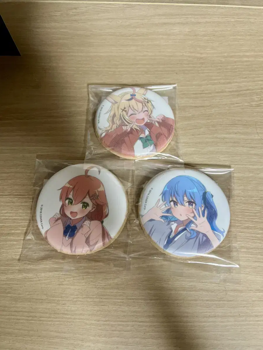 HoloLive Shiraken Animate Collaboration Icing Cookies