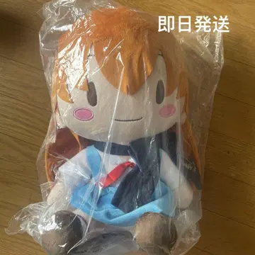 [당일 발송] 신세기 에반게리온 시리즈 푹신푹신한 아스카 봉제 인형 L