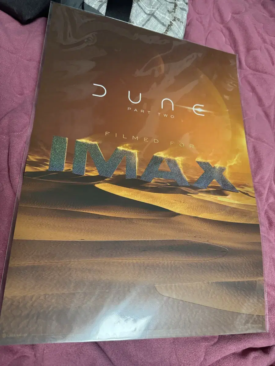 Dune2 Imax zu 2 zu A3-Poster