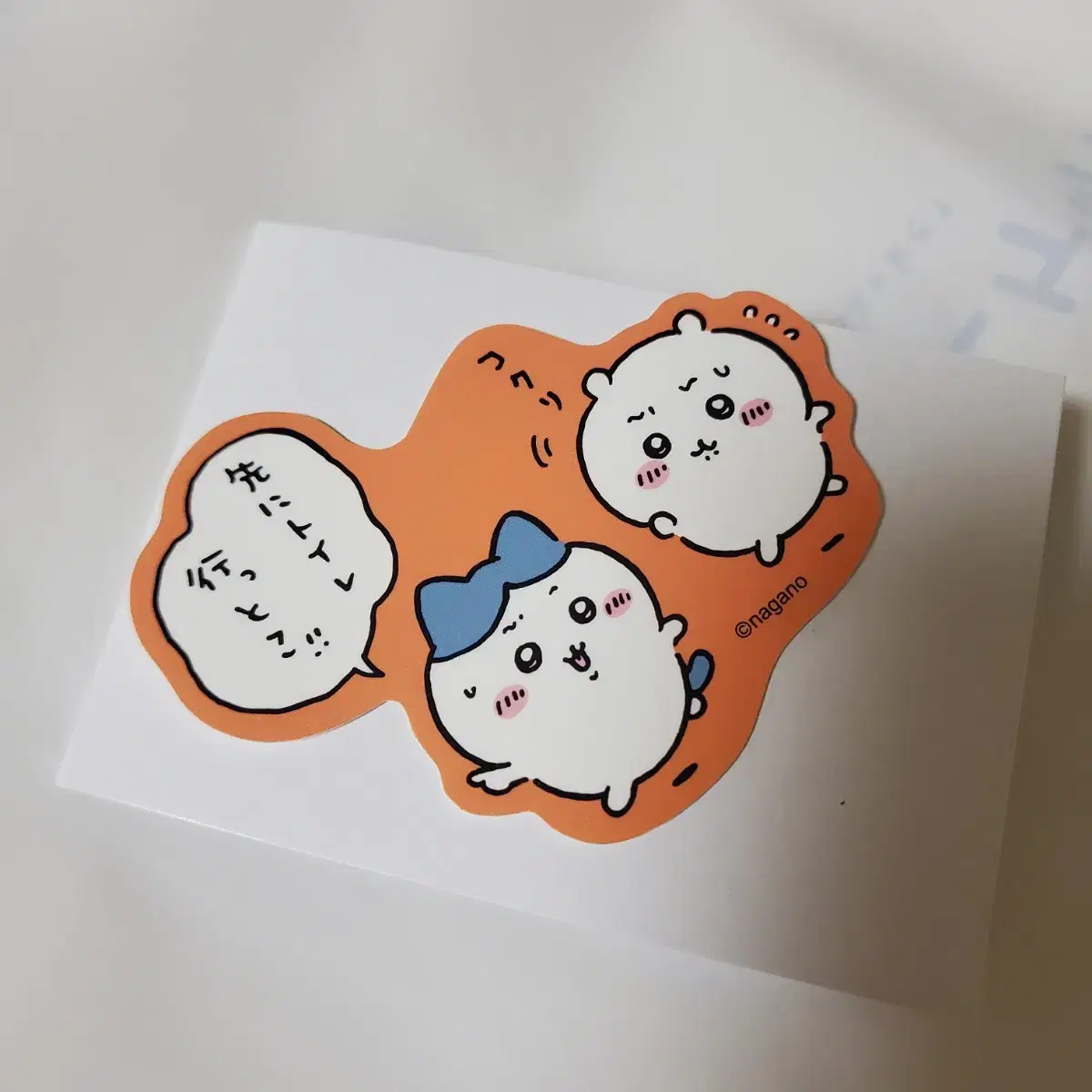 Nagano Friends hologram sticker Collection