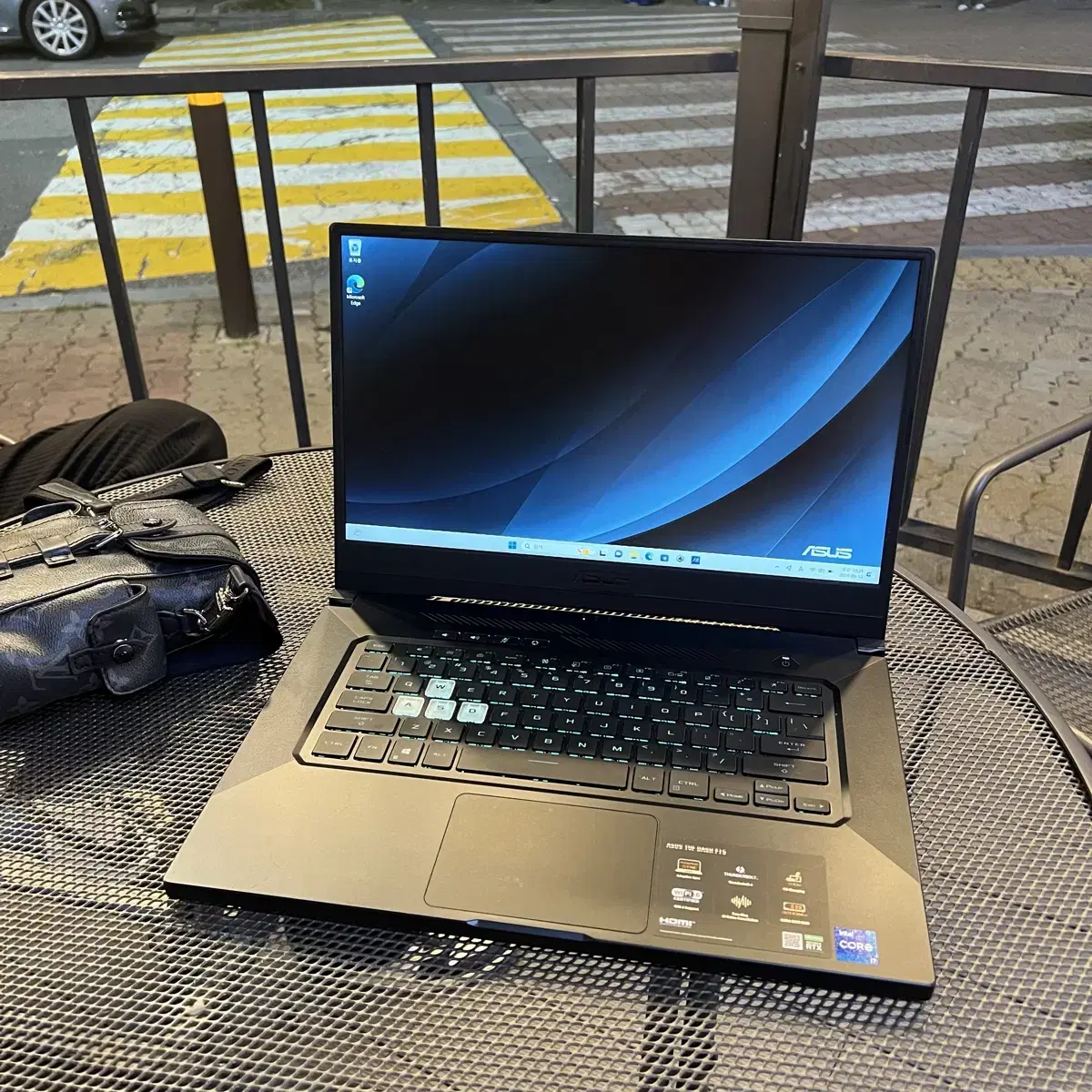 아수스 ASUS TUF 15 DASH I7-11370/3060게이밍노트북