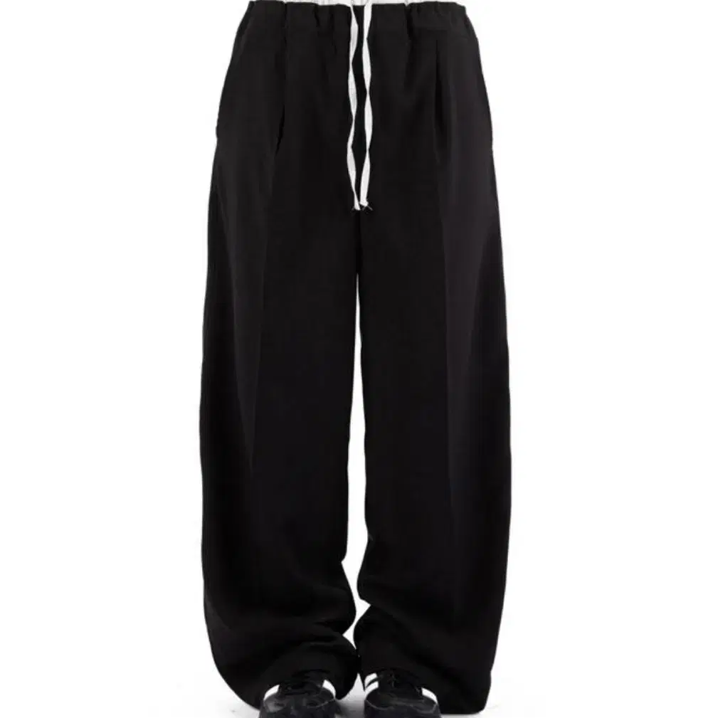 릿킴 double maxi slacks black