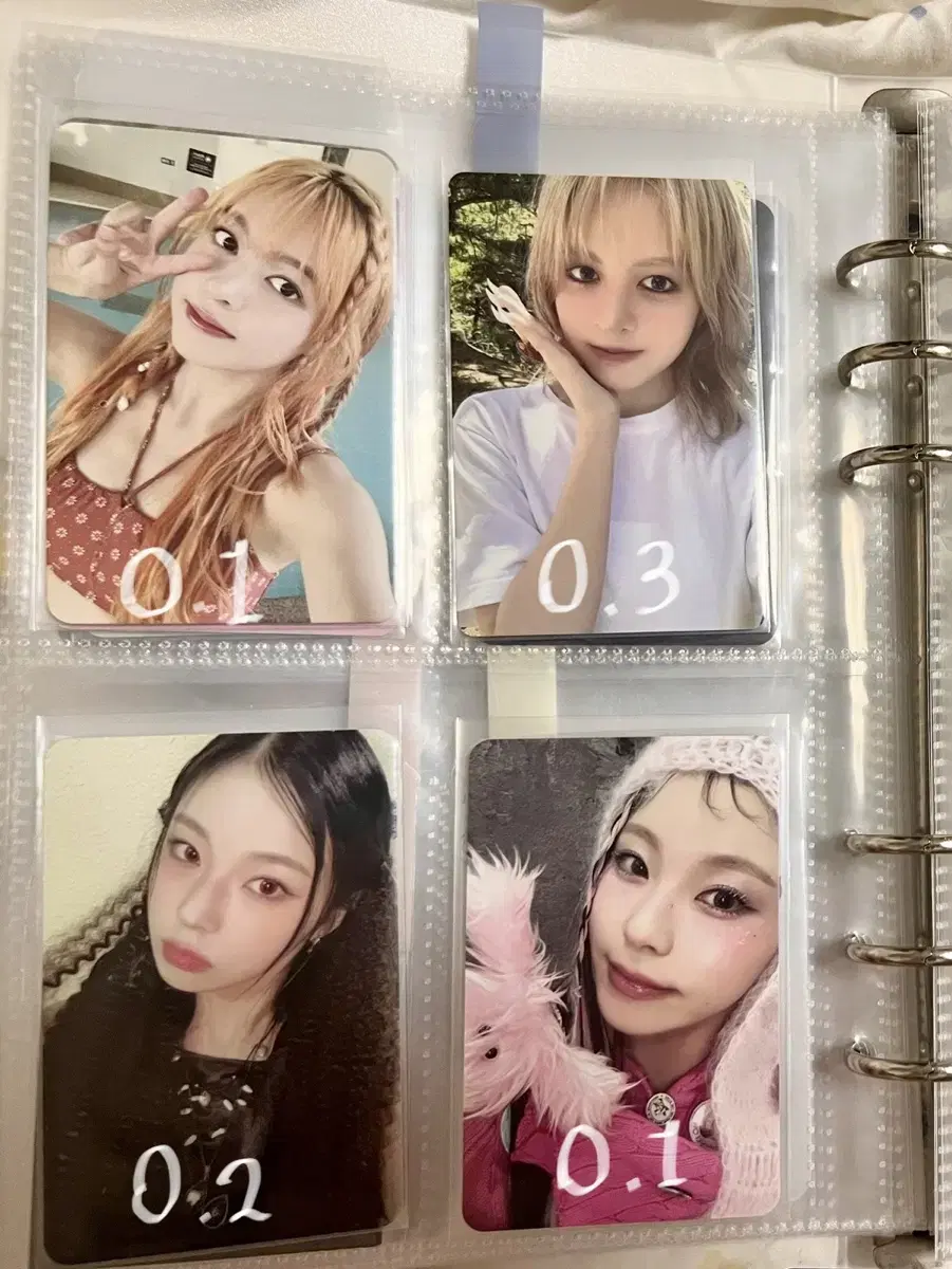 nmixx photocard stickout album (source