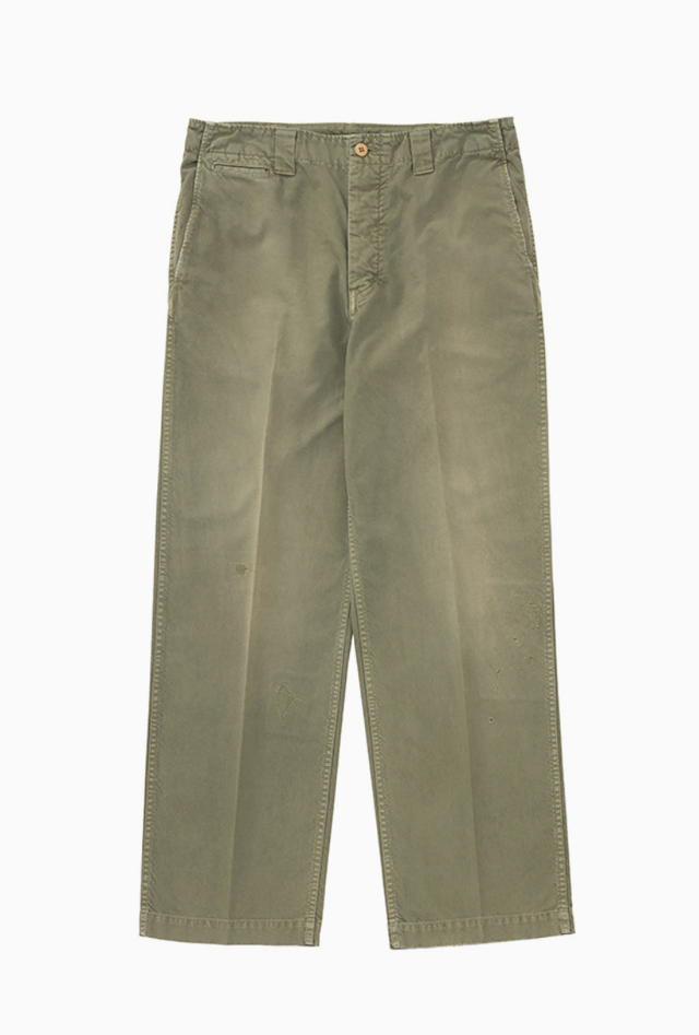 [2] 24fw 비즈빔 Wide chino pants Lt.green