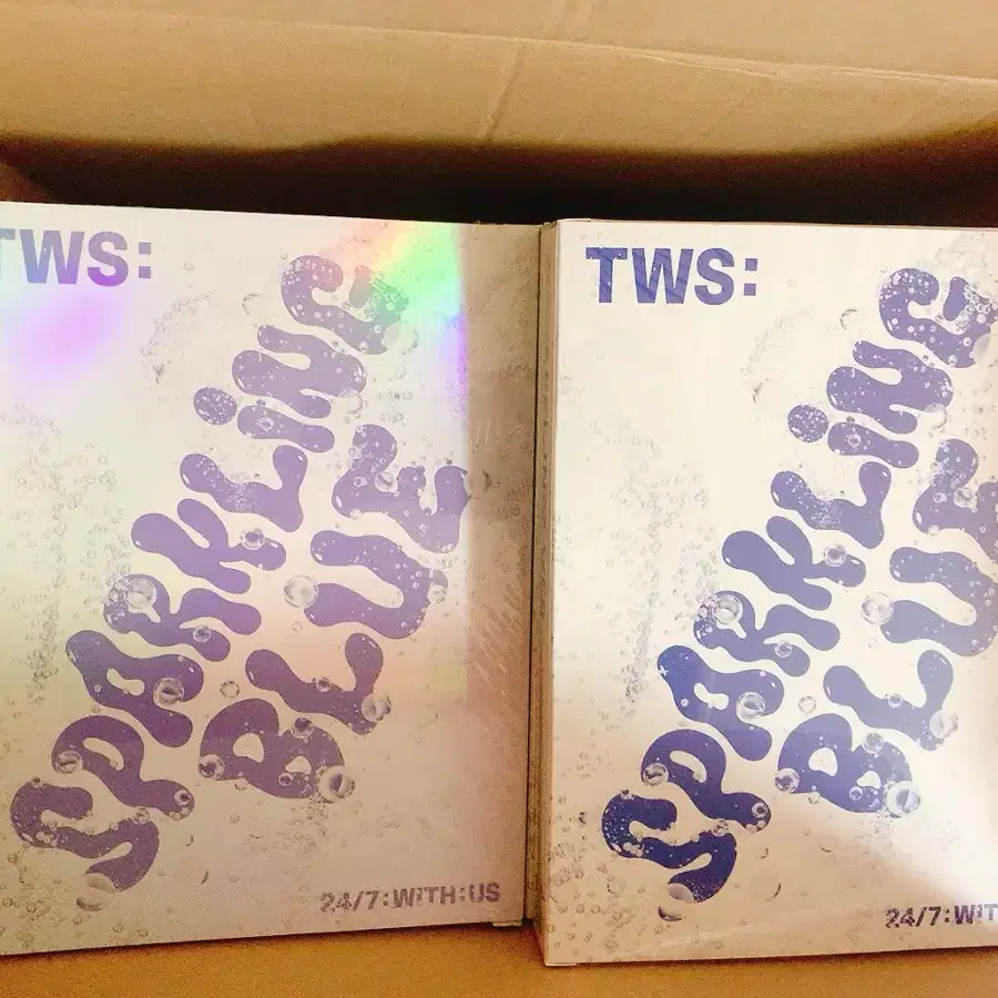 투어스 미개봉 앨범 스파클링블루 tws unopened cd 팝니다