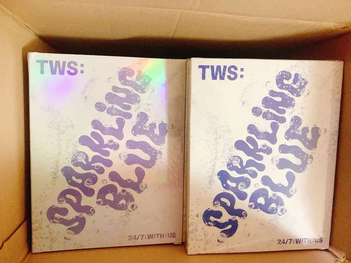 투어스 미개봉 앨범 스파클링블루 tws unopened cd 팝니다