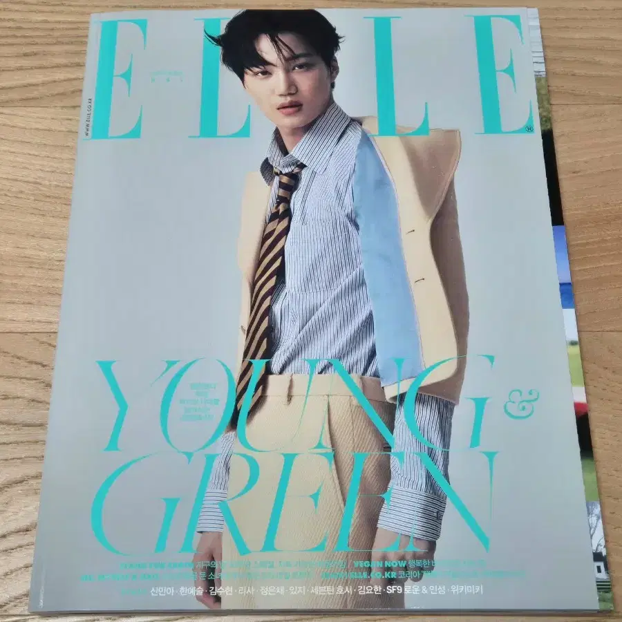 엘르 ELLE 엑소 카이 잡지 (2020.04)