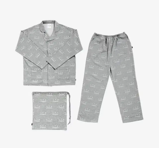 IAB Studio At Home Pajama Set Gray 아이앱