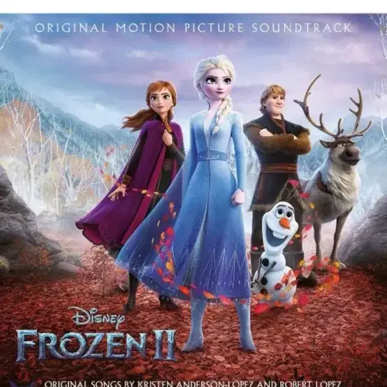 CD) 겨울왕국 2 애니메이션 음악 (영어 버전) (Frozen 2 OS