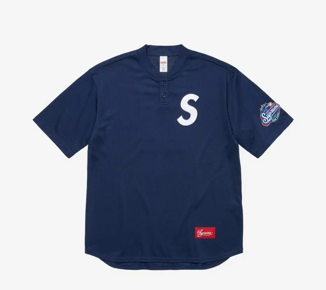 Supreme S Logo Baseball henry Navy S for sale.