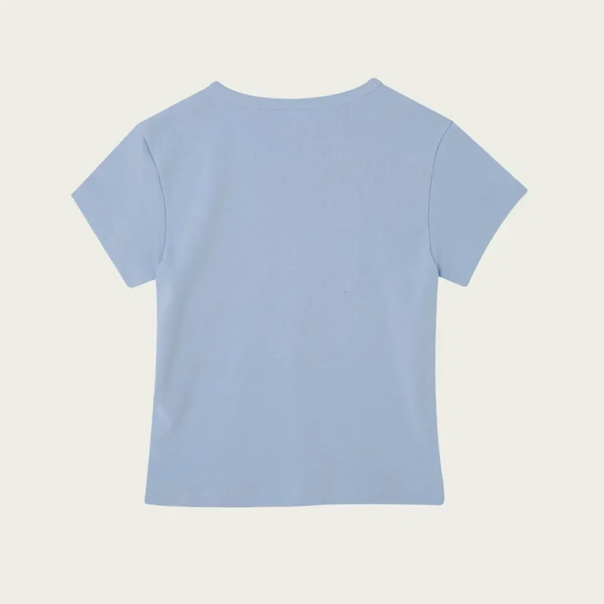 ribbonbit 리본빛 Cafe T-shirts - Blue