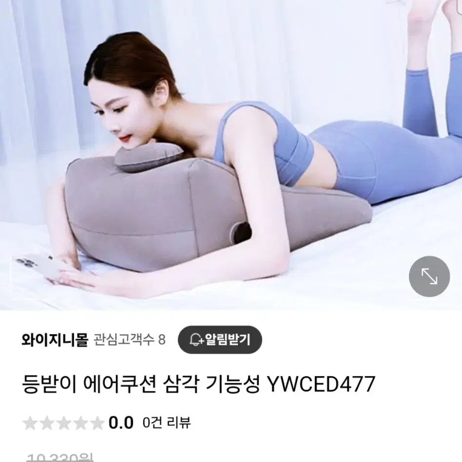 등받이 에어 쿠션