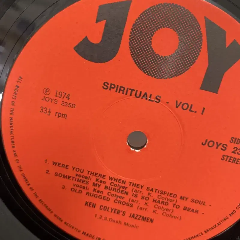 SPIRITUALS LP / AA4132