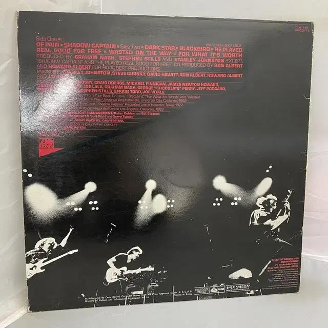 CROSBY STILLS AND NASH LP / AA4836