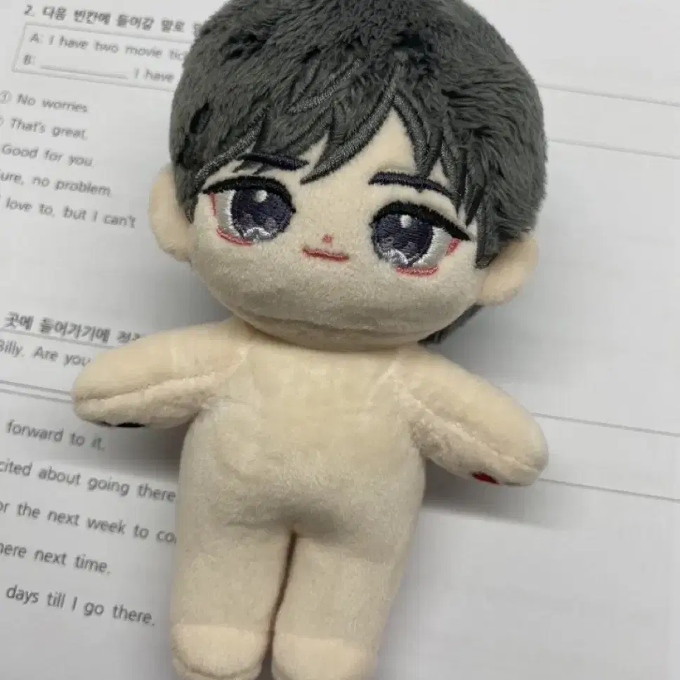 쪼꾸미타임 전영중 10cm 솜인형