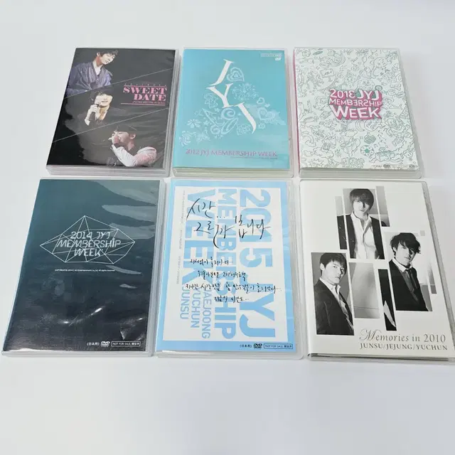 jyj 팬미팅 일괄 dvd