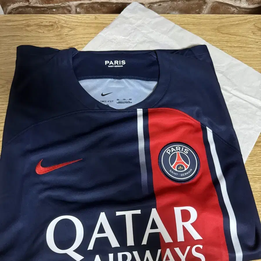 Psg 파리 생제르망 2023-24 홈 유니폼 셔츠 네이비