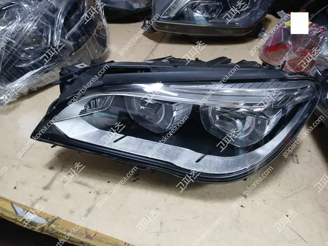 BMW F01 7시리즈 어댑티브 LED 운전석 헤드라이트 모듈 포함