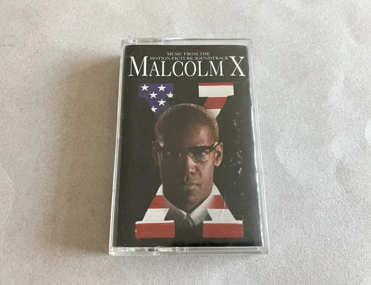 영화 말콤엑스 Malcolm X OST 영화음악 수입반 카세트테이프