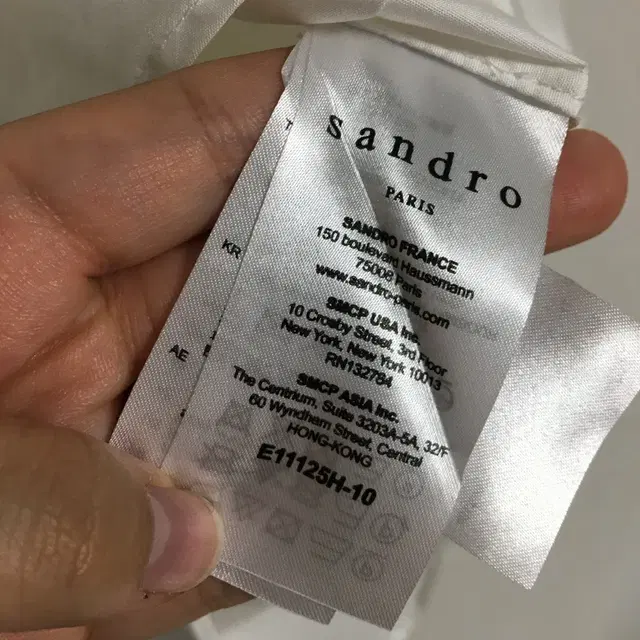 SANDRO 산드로 러플 블라우스 1