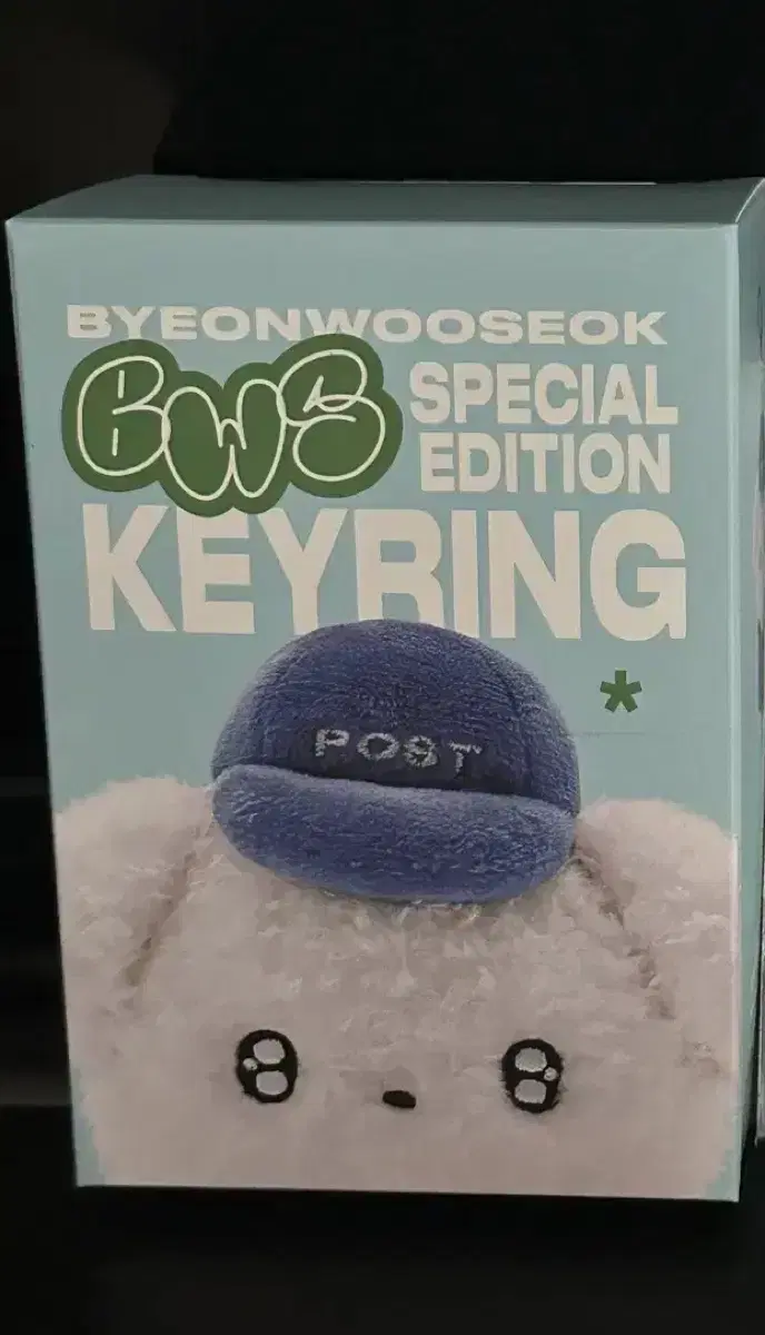 Unsealed) Byun Wooseok Chubby Puppy keyring doll GripTalk