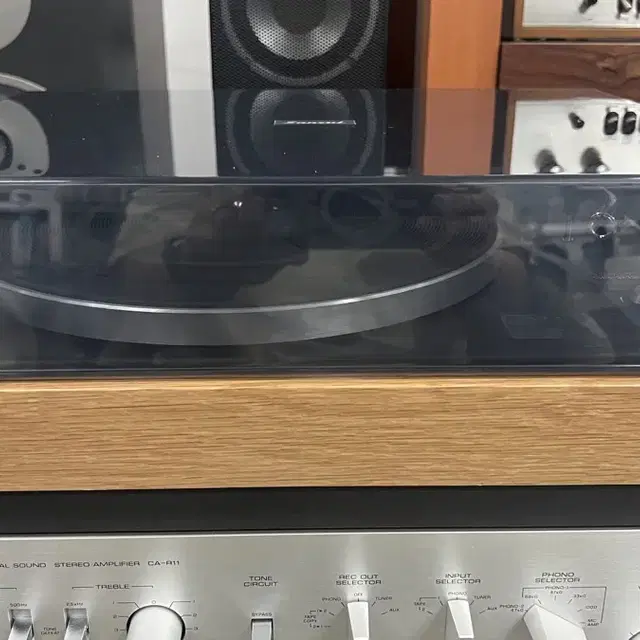 Sansui SR-212 반자동 턴테이블 (NM급)