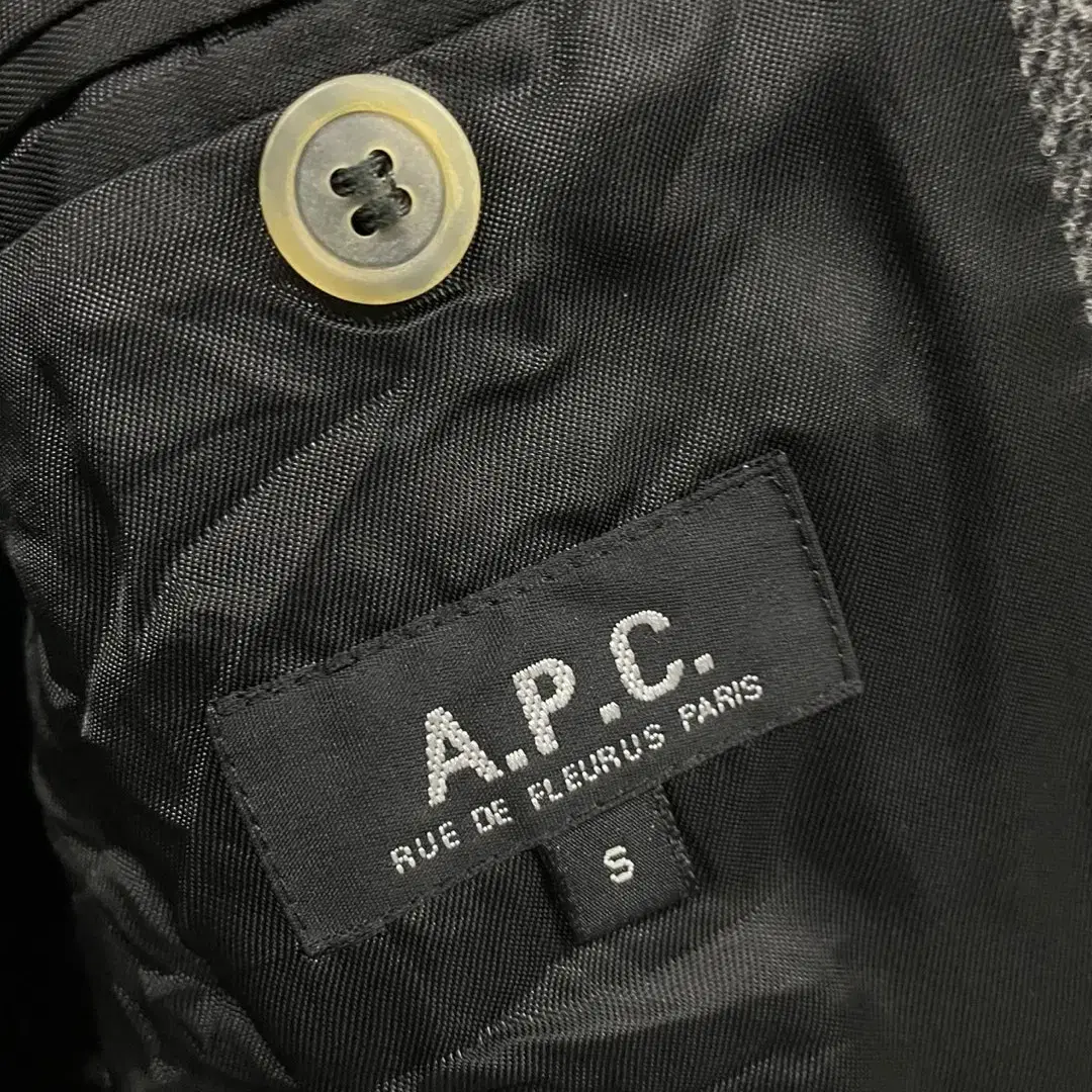 95)A.P.C 아페쎄 헤링본 자켓