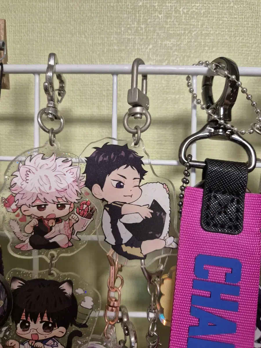 Haikyuu Akaashi unofficial goods keyring sells