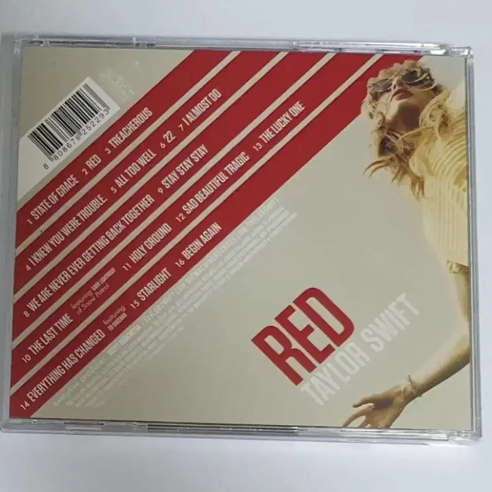 테일러 스위프트 Red 앨범 시디 CD