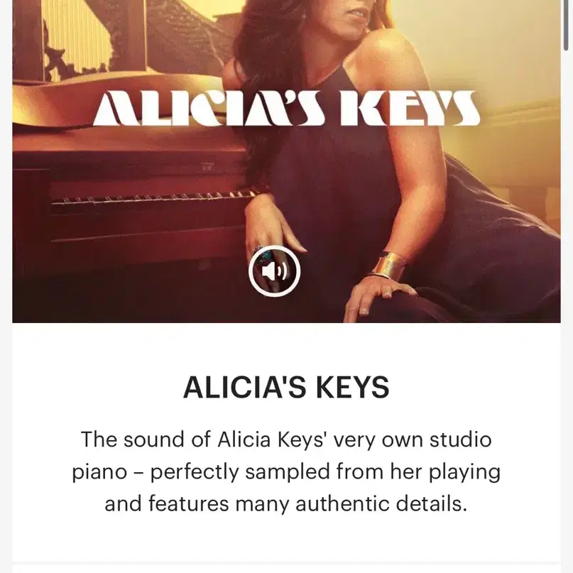 NI 가상악기 Alicia's keys