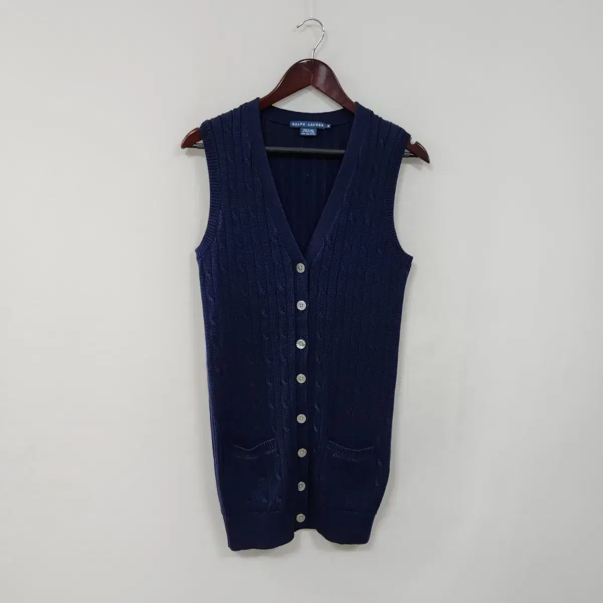 ALPROPREN Quilted knit vest W55-SLIM66ㅡ0911