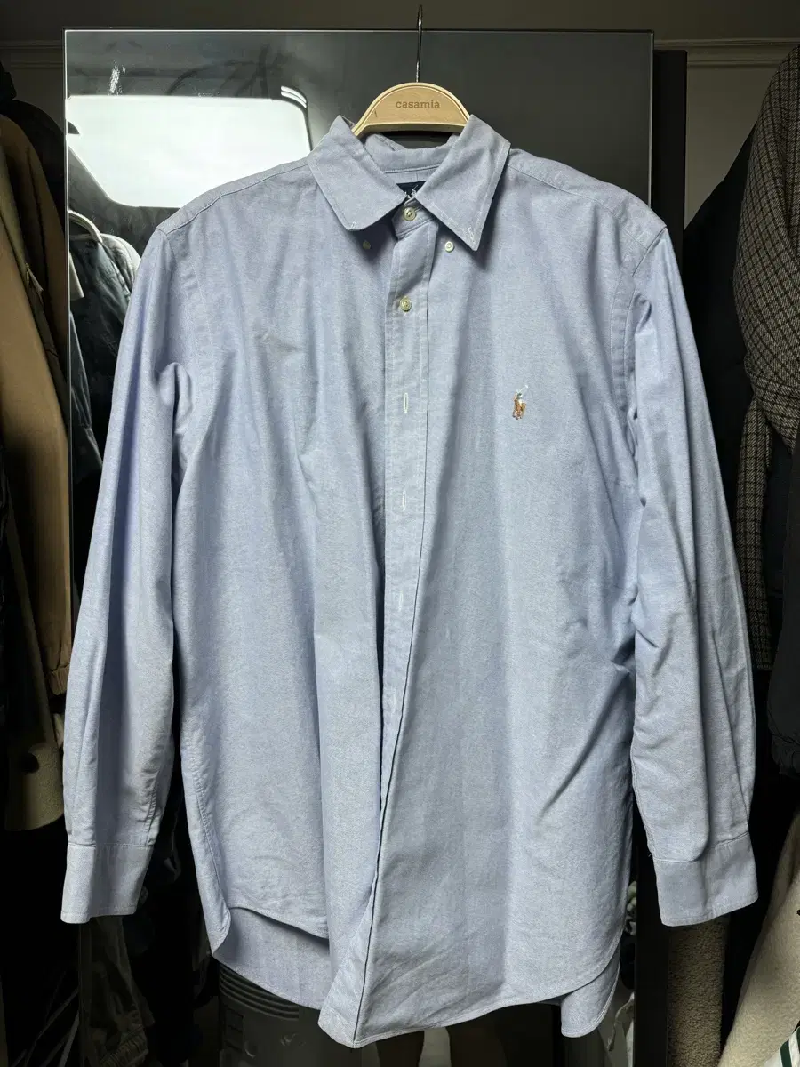 Polo Oxford XL Sky Blue Shirt