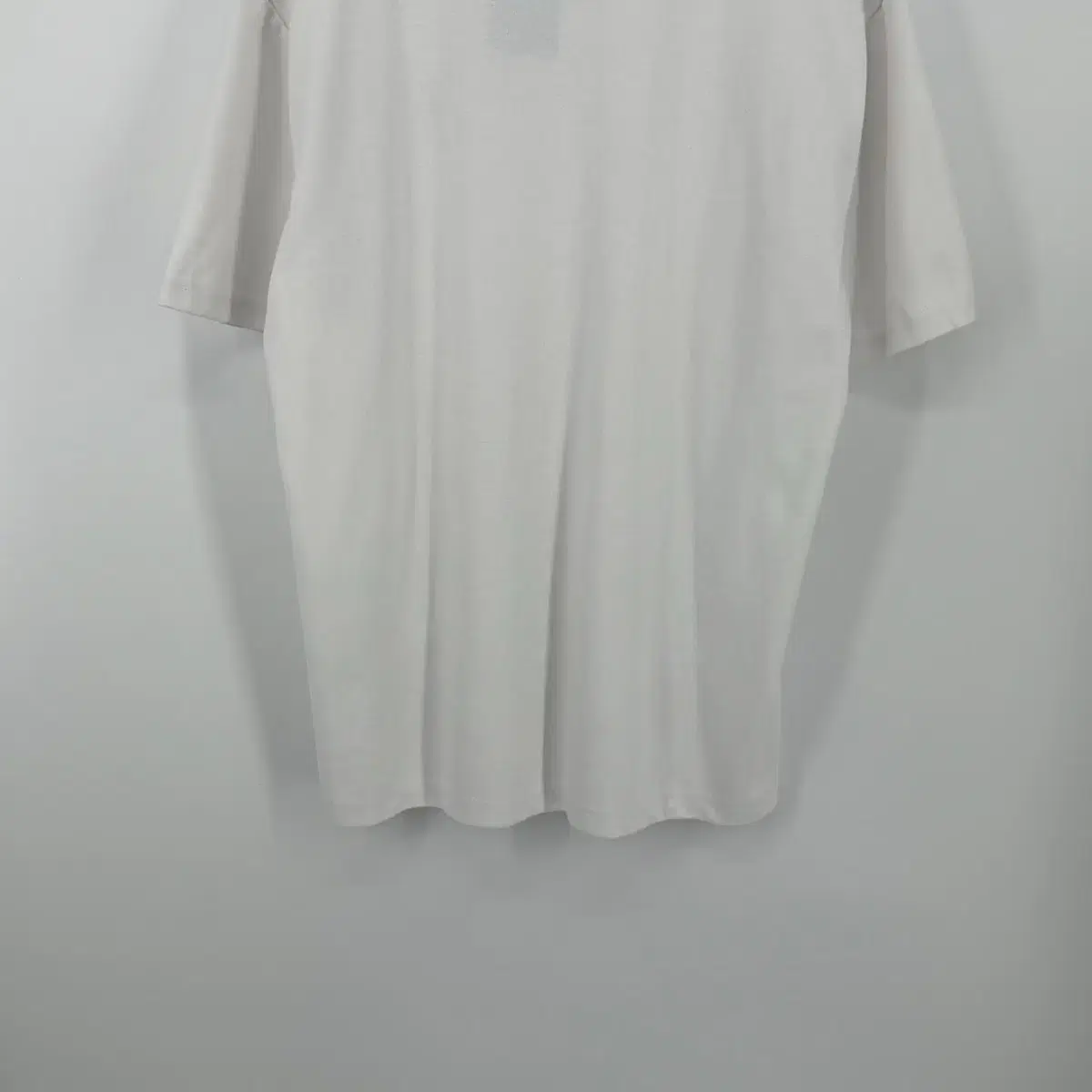 우알롱 로고 반팔 티셔츠 (L size / WHITE)