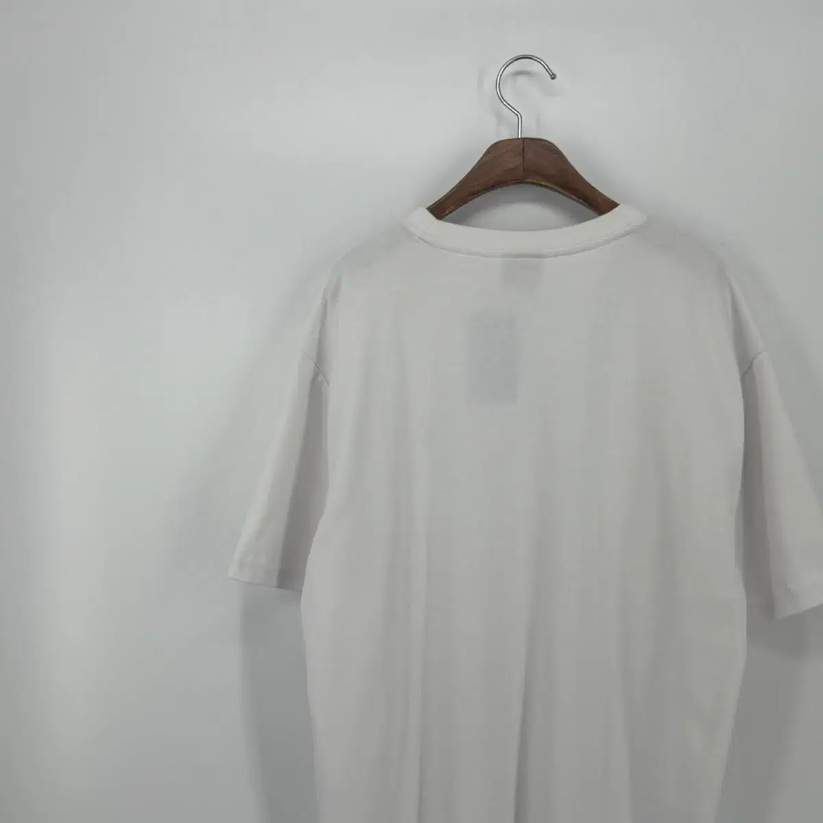 우알롱 로고 반팔 티셔츠 (L size / WHITE)