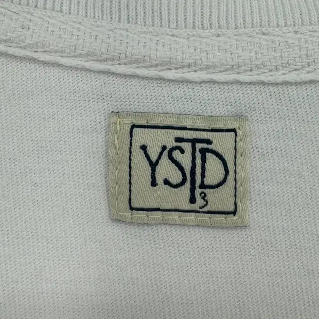 YSTD 반팔 티셔츠 (3 size / WHITE)