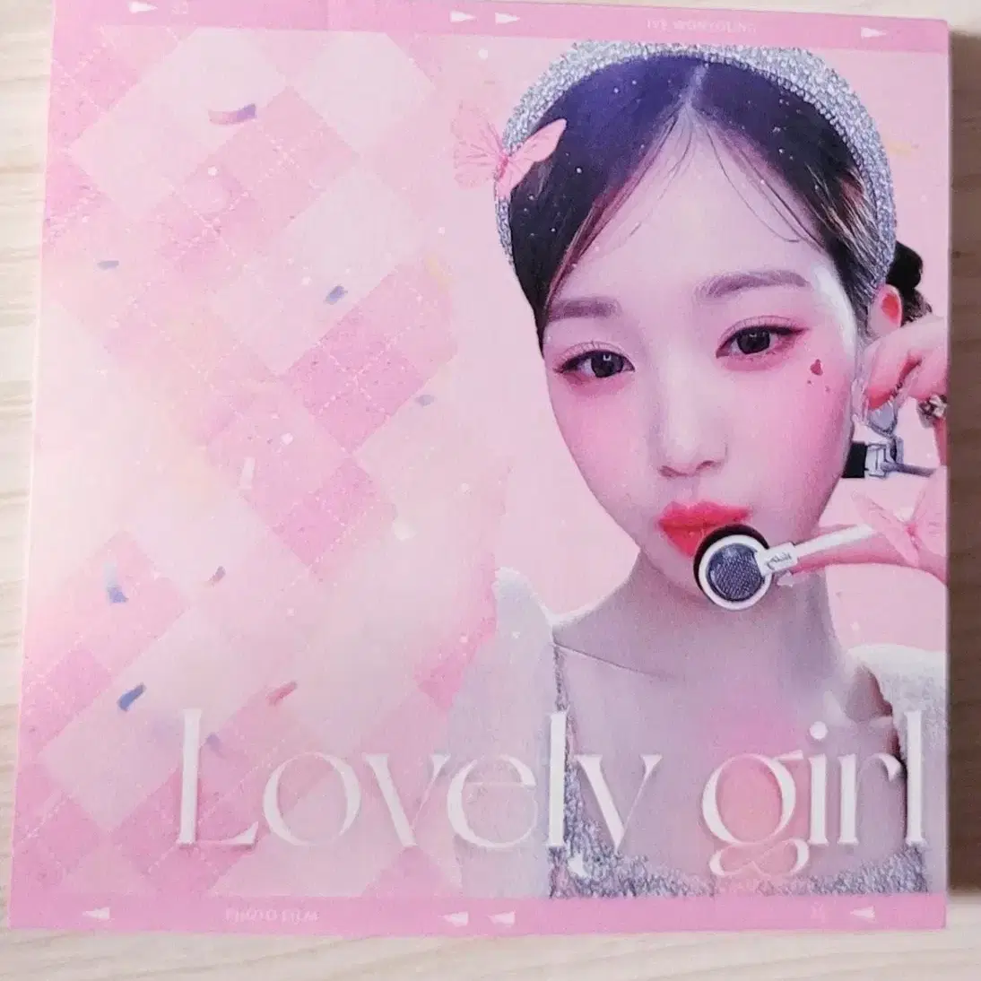 아이브 원영 비공굿 Lovely girl 떡메모지